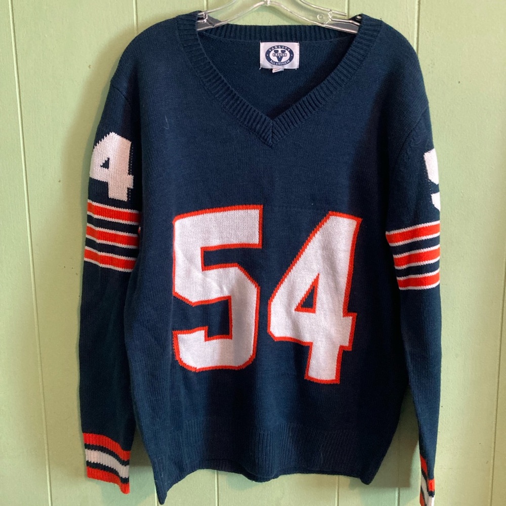 Vintage 90s Chicago Bears Brian Urlacher Sweater
